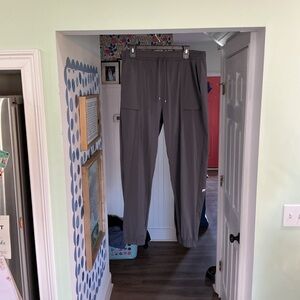 Fabletics Charcoal Drawstring Pants